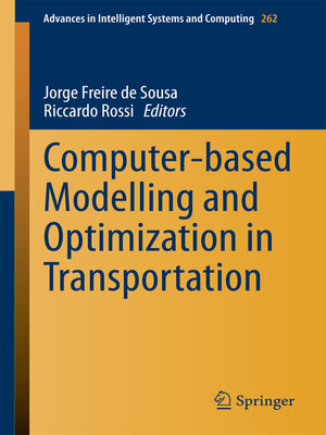 cover image of Computer-based Modelling and Optimization in Transportation